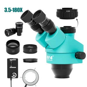 Trinocular Zoom Stereo Microscope RF4 7-45X