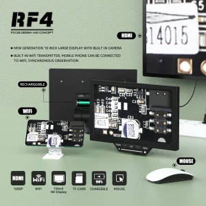 RF4 YS010W 10-Inch High Definition Video Display Screen for Microscope