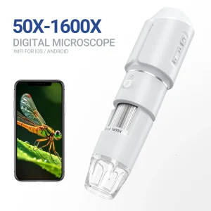 Wireless Digital Microscope 50X-1600X 8 LED