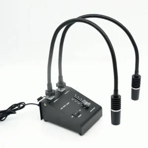 Fyscope 6W Dual Gooseneck LED Microscope Illuminator