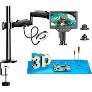Close-up of Elikliv EM3K-3D 3D Digital Microscope