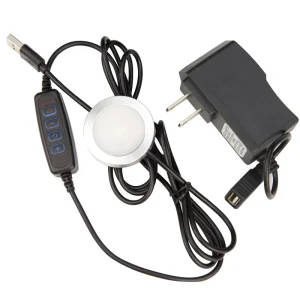 Adjustable LED Microscope Light | USB Bottom Lamp for Biological Microscopes