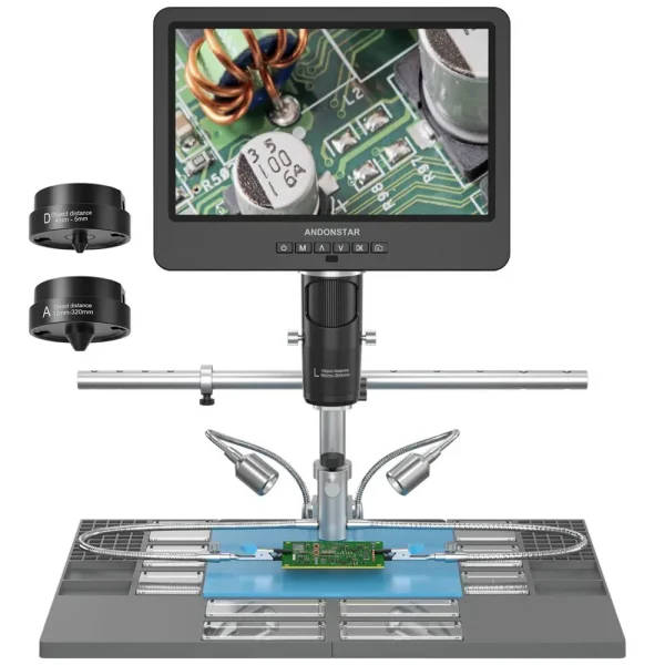 Improved Microscope Andonstar 10 Inch Trinocular Digital Microscope For UK Schools ...