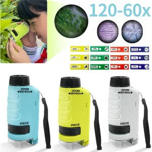 Handheld Microscope With LED Light