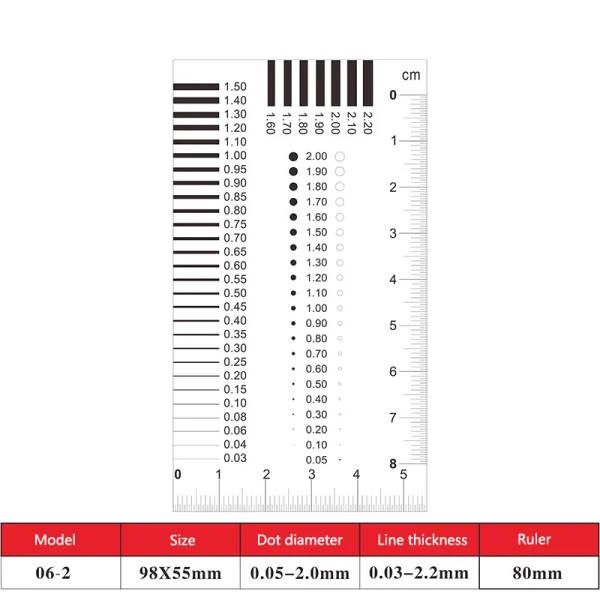 Calibration Ruler Transparent Microscope Calibration Ruler: Micrometer Ruler | Calibration In Microscope