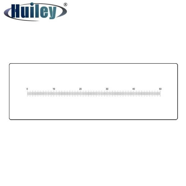 Clear Ruler Under Microscope Microscope Calibration Ruler: Lab Equipment Calibration | Microscope ...