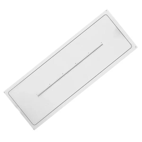 Clear Ruler Under Microscope Microscope Calibration Ruler: Lab Equipment Calibration | Microscope ...