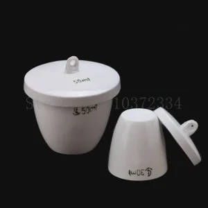 Ceramic Crucible With Cover Lid