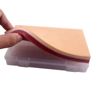 Suture Practice Pad - Silicone Simulated Wound Module