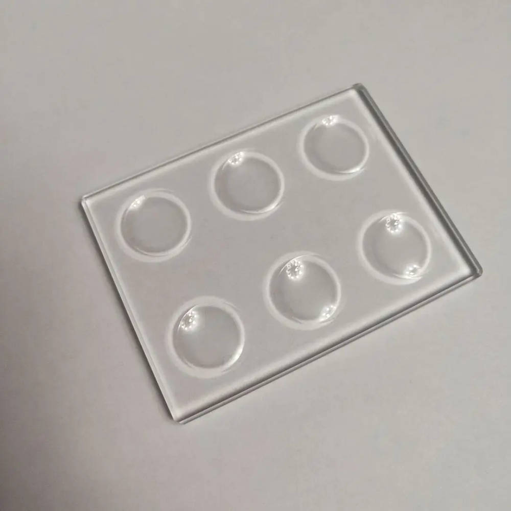 Multi-Well Microscope Slides - Optical Glass, Various Configurations ...