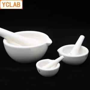 Ceramic Mortar and Pestle for Laboratory