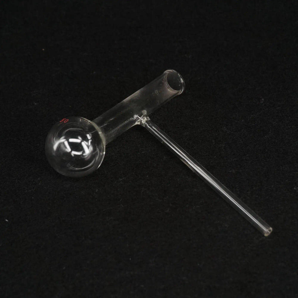 30ml Glass Distillation Flask Round Bottom with Side Arm Distilling Lab Flask High-quality 30ml glass distillation flask with round bottom and side arm, manufactured from GG17 glass for durability and resistance to thermal shock, ideal for laboratory distillation experiments. High-quality 30ml glass distillation flask with round bottom and side arm, manufactured from GG17 glass for durability and resistance to thermal shock, ideal for laboratory distillation experiments. 30ml Glass Distillation Flask Round Bottom with Side Arm Distilling Lab Flask