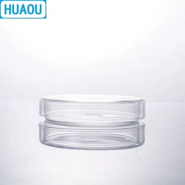 100mm Borosilicate 3.3 Glass Petri Dish for Laboratory and Microbiology Use - Image 2