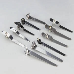 Stainless Steel Specimen Presser Holder for Biological Microscopes