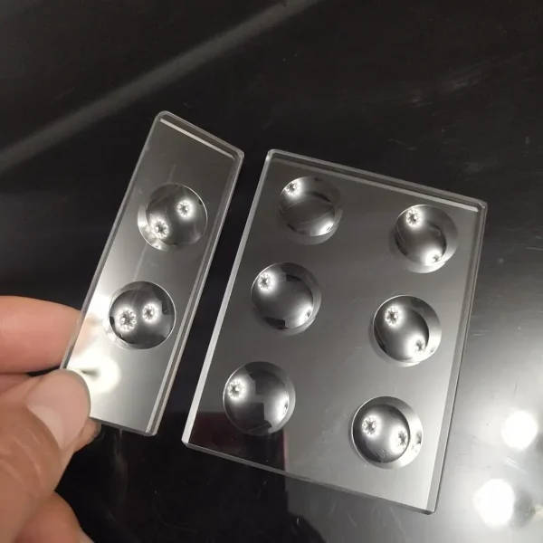 Multi Circular Concave Cavity Microscope Slides: Glass Microscope ...