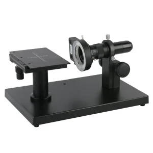Eakins Microscope Video Camera Table Stand Holder With 180X C Mount Lens