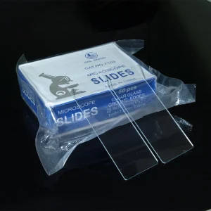 Reusable Glass Microscope Slides 25.4 X 76.2mm Double Concave