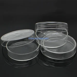 Borosilicate Glass Petri Dishes With Lids