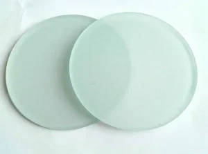 95mm Translucent Frosted Glass Stage Plate