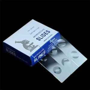 Microscope Glass Slides Double Concave 50 Pieces