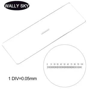 Micrometer Calibration Slide 0.05mm DIV