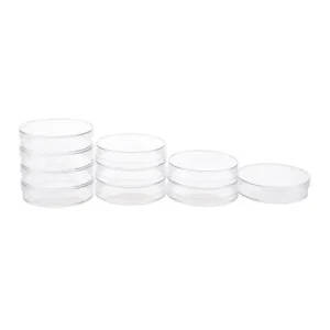 20 Pack Sterile Plastic Petri Dishes With Lids