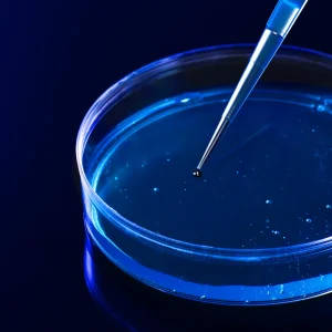 Sterile 70mm Plastic Petri Dishes With Lids
