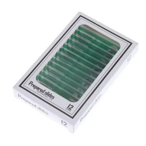 60-Piece Microscope Prepared Slides Educational Set