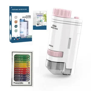 Handheld Microscope With LED Illumination