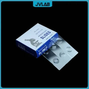 Double Concave Microscope Slides, Clear Glass, 25.4mm X 76.2mm - Pack of 50