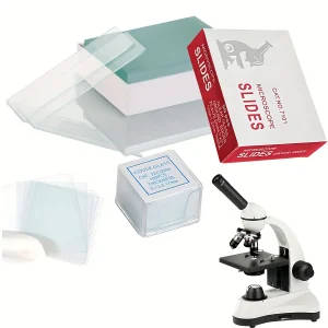 Pre-Cleaned Microscope Slides With Chamfered Edges