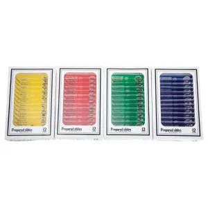 48-Piece Prepared Microscope Slides Collection