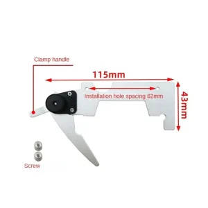 Microscope Stage Slide Holder - Double-Layer Mechanical Stage