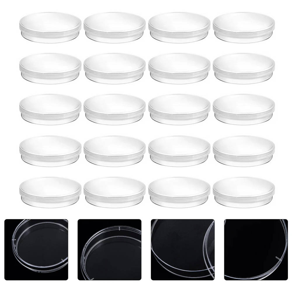 20pcs 70mm Laboratory Petri Dishes for Educational and Research Use Reusable, transparent plastic petri dishes for laboratory experiments and teaching. Compliant with UK curriculum requirements and safety standards. Reusable, transparent plastic petri dishes for laboratory experiments and teaching. Compliant with UK curriculum requirements and safety standards. 20pcs 70mm Laboratory Petri Dishes for Educational and Research Use - Image 3