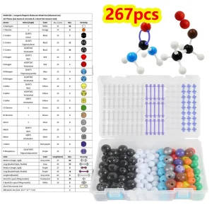 267 Piece Molecular Model Set