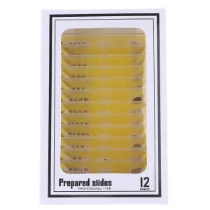 Microscope Prepared Slides 12 Pack