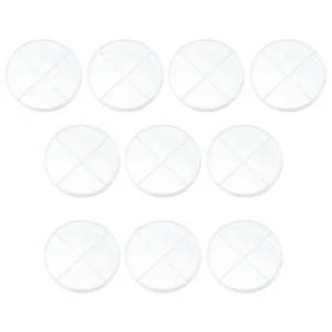 4-Compartment Transparent Plastic Petri Dishes