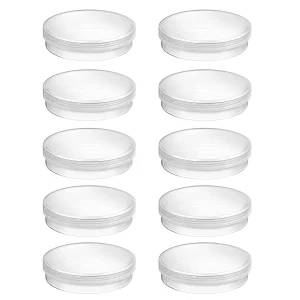 Sterile 70mm Plastic Petri Dishes With Lid
