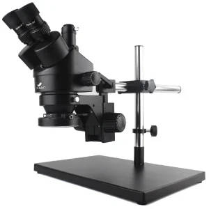 Trinocular Stereo Microscope 7X-45X Continuous Zoom
