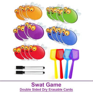 Reusable Blank Dry Erase Cards for Educational Use