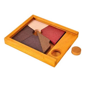 Wooden 3D Brain Teaser Puzzle