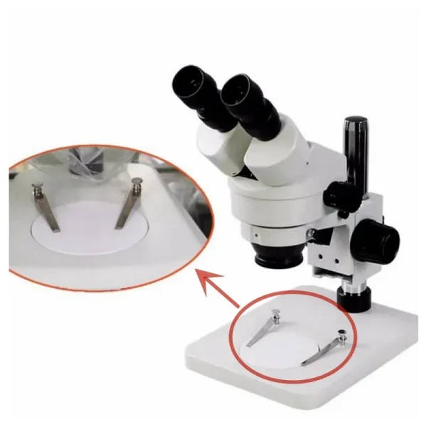 2 Piece Stainless Steel Microscope Stage Clips: Stage Clip Of ...