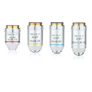 Semi Plan Achromatic Objective Lens 4X-100X