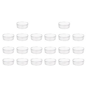 20 X Sterile 35mm Plastic Petri Dishes With Lid