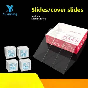 Microscope Glass Slides Kit With Cover Slips