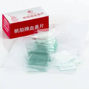 22x26mm Microscope Cover Slips – 0.5mm Thickness, Pack of 100