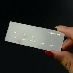 Microscope Stage Micrometer Calibration Slide 0.01mm
