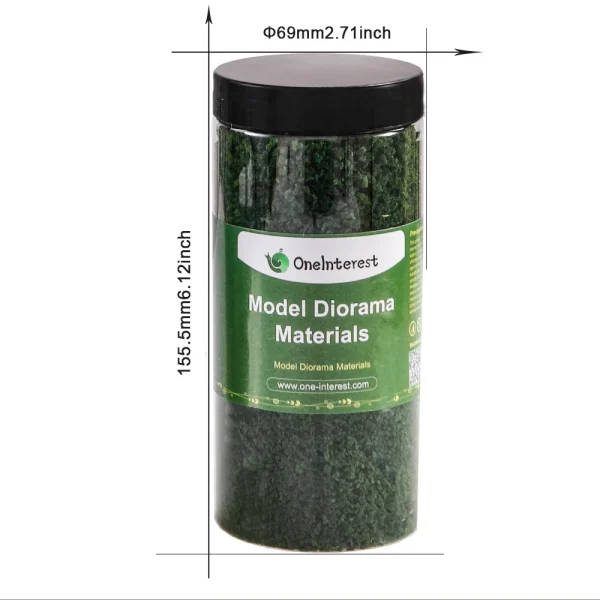 Tree Sponge Powder 500ml Tree Powder For Diorama Model Making: Laboratory Conical Flask ...