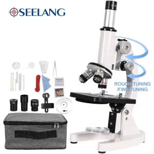 40x-2000x Monocular Biological Microscope