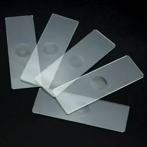 Reusable Microscope Glass Slides With Plastic Storage Box